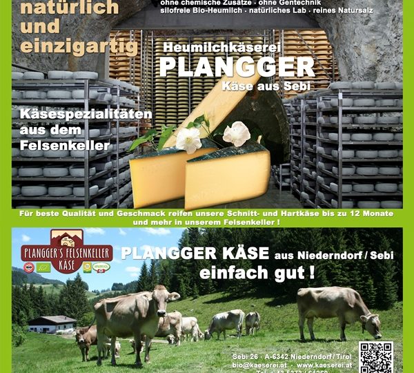 Plangger´s Felsenkeller Käse